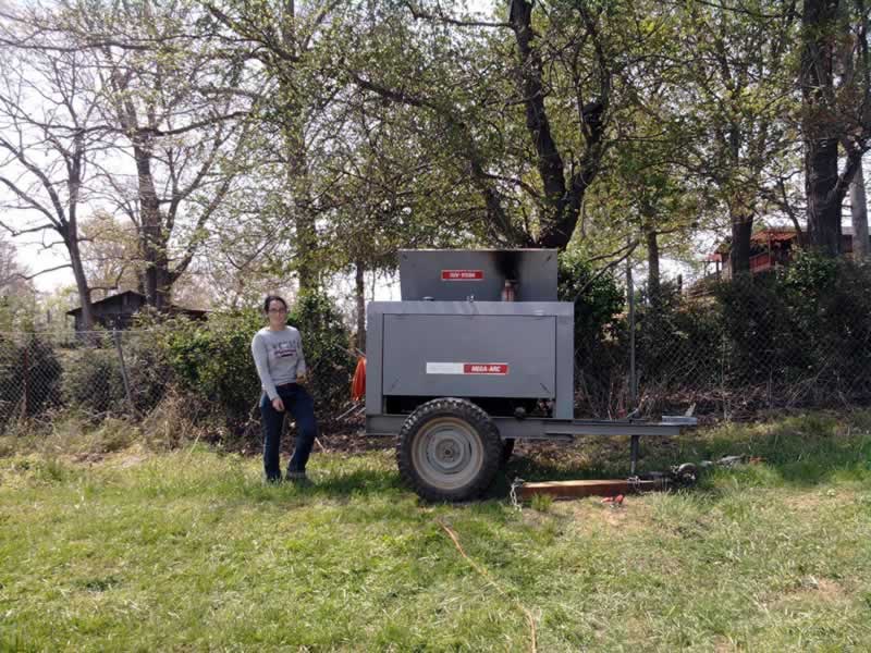 generator used to operate power equipment