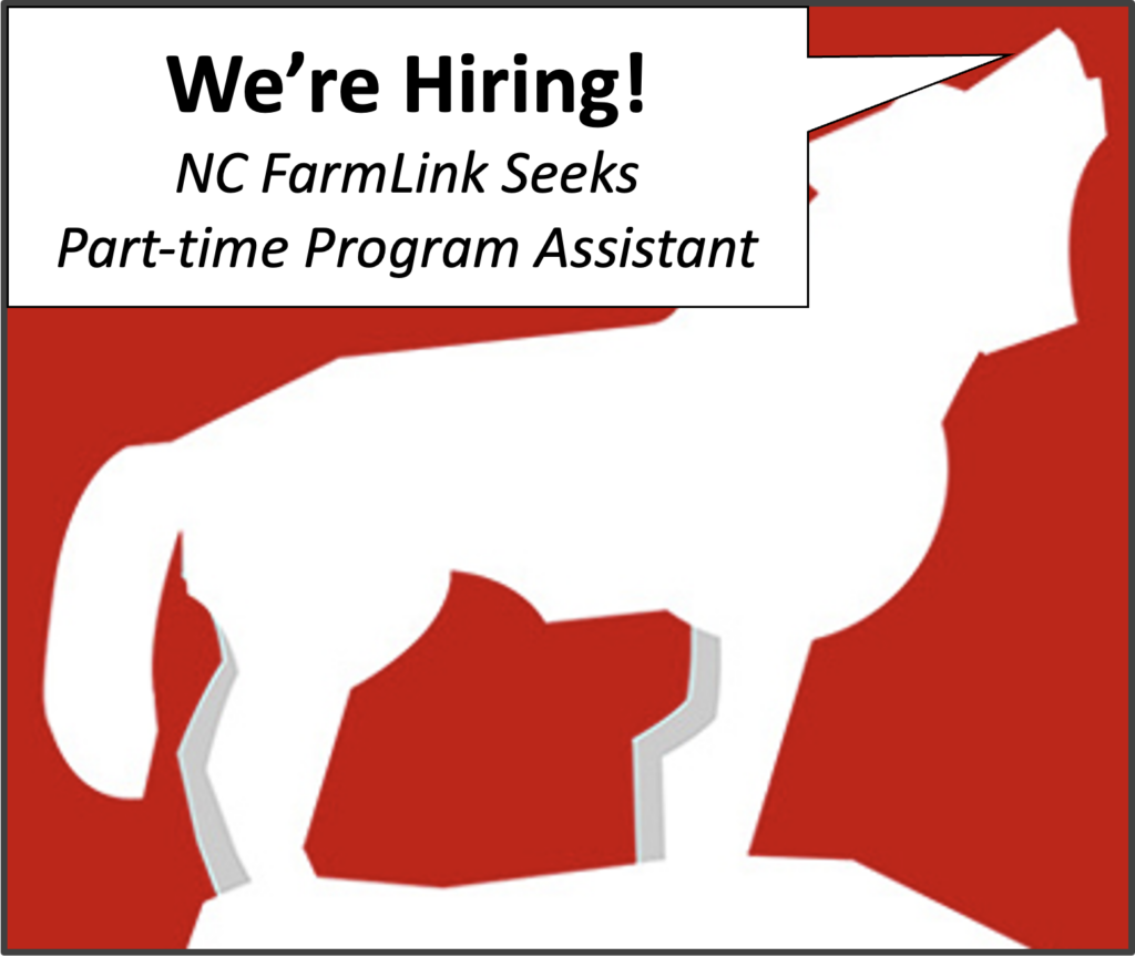 ad for job for NC Farmlink
