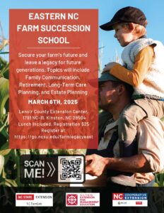 Cover photo for Secure Your Farm’s Future: NC Farm Succession School Comes to Lenoir County